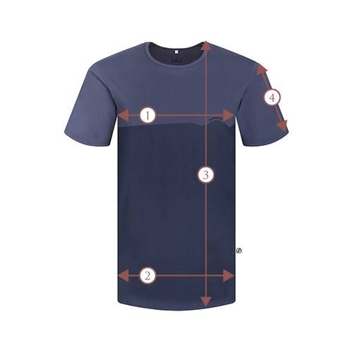 Bleed Bio T-Shirt Wave T-Shirt Blau