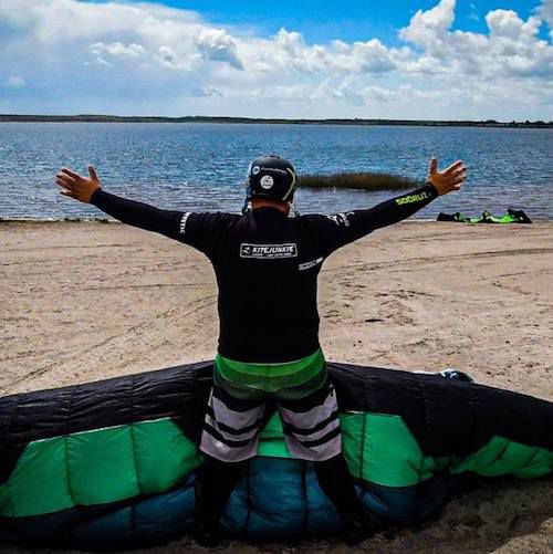 Foto Kitejunkie Teamrider Kiting Benny