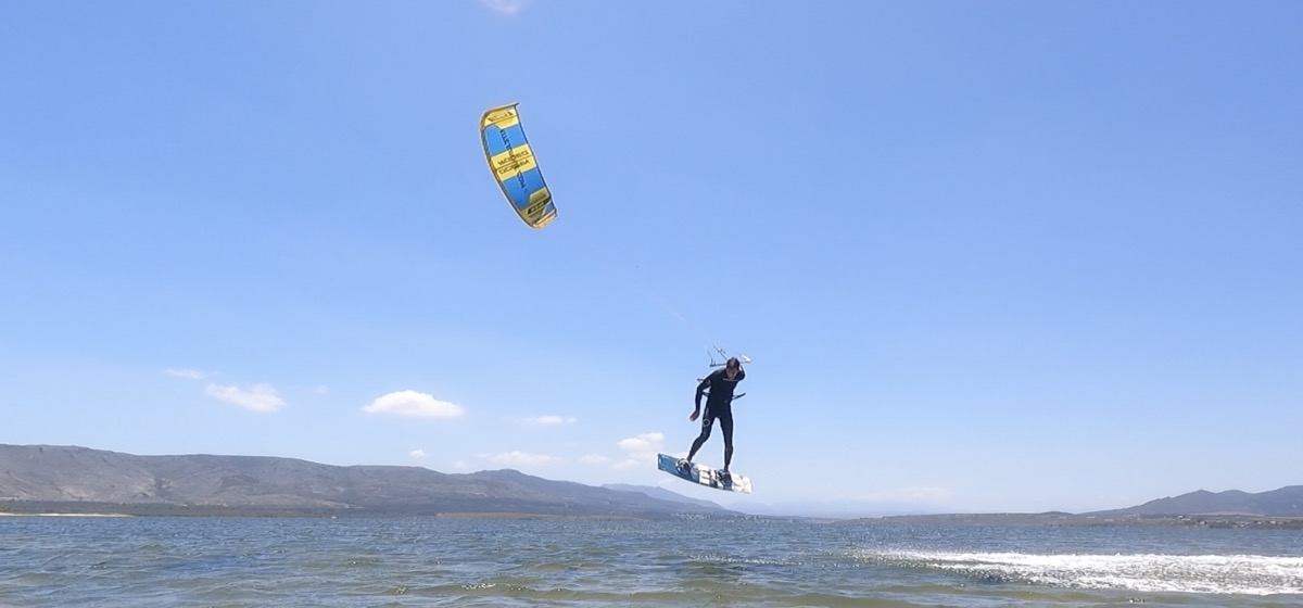 Bild: Kitesurfen Botriver Lagoon