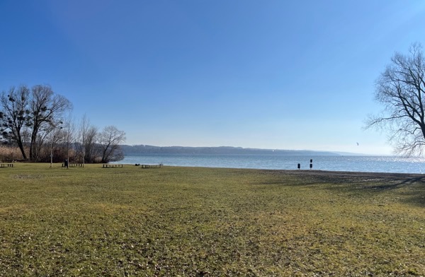 Kiten in Eching am Ammersee