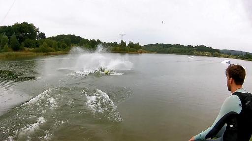 am wakeboard lift üben