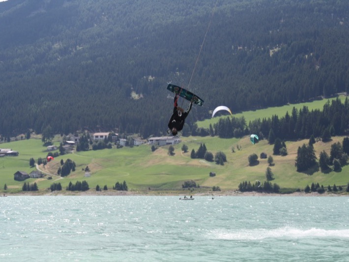 Kitesurfen Reschensee