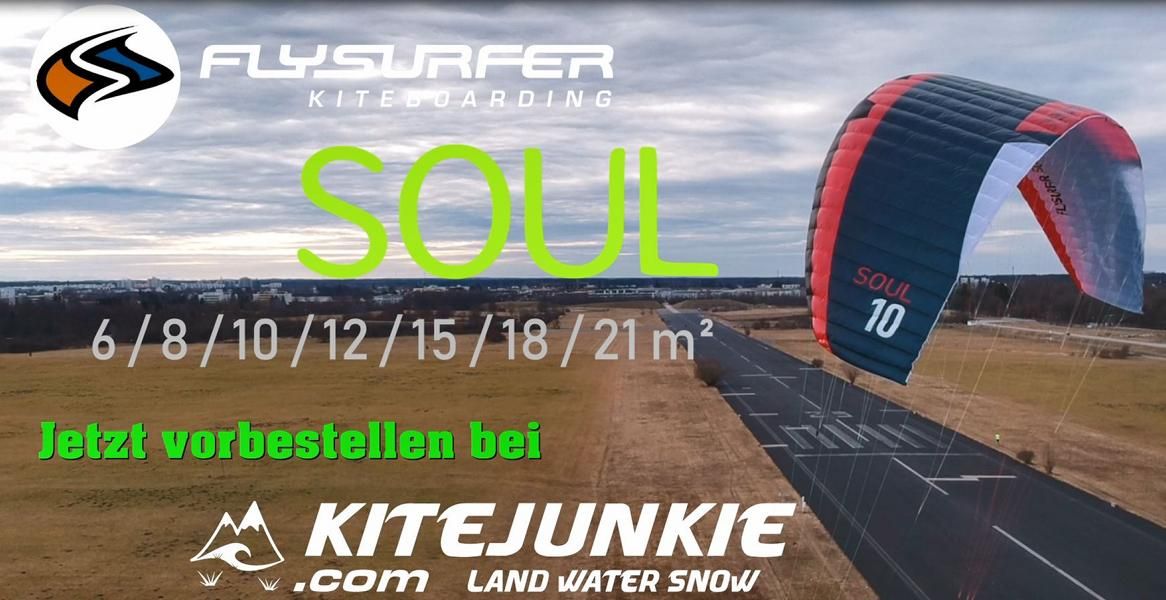 Flysurfer Soul im Flug