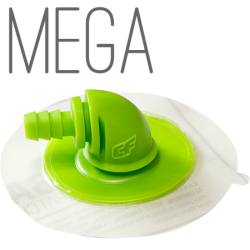 DrTuba Kiteventil für Crazy Fly One Pump Green  - Mega Base