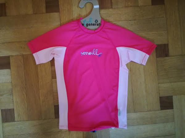 O´neill Girls Skins S/S crew kids pink